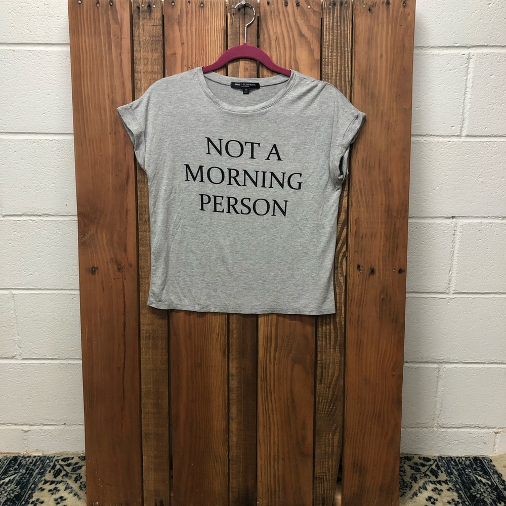 One Clothing size extra small gray t-shirt - Picture 1 of 6